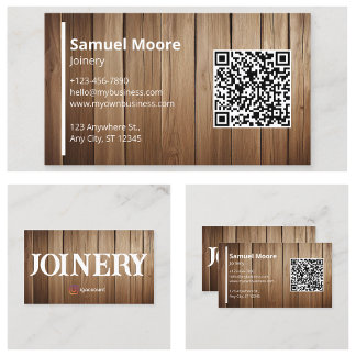 Joinery Templates Business Card
