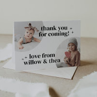 Joint Birthday Invitation with Arches