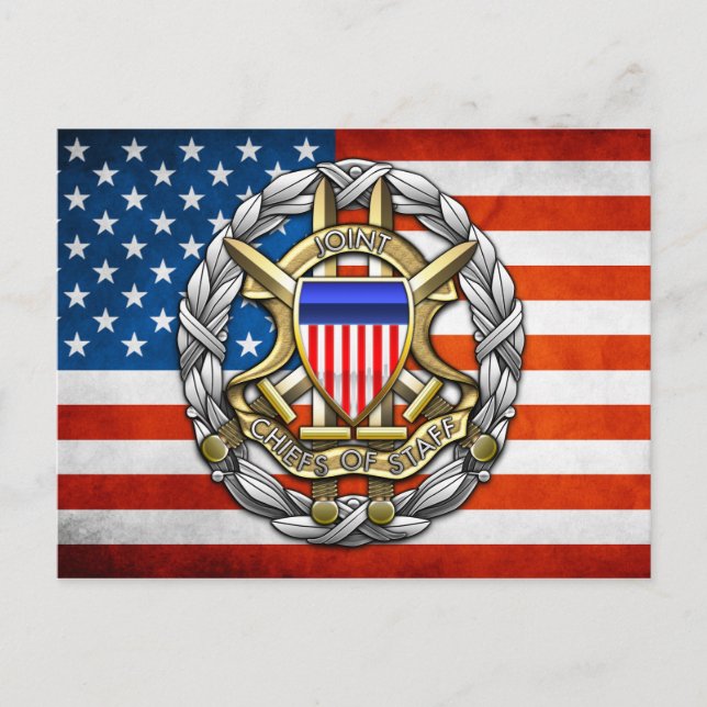 Joint Chiefs of Staff Postcard (Front)