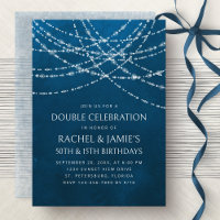 Joint Double String Lights Blue Mens Boys Birthday
