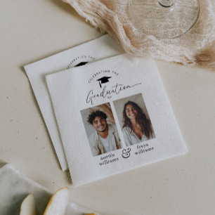 Joint Graduation Party 2 Photo Napkin