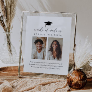 Joint Graduation Words of Wisdom Poster