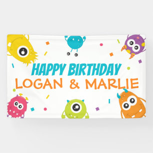 Joint Monster Birthday Party Sign