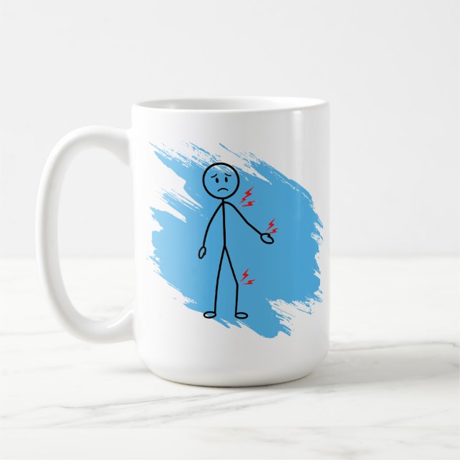Joint Pain Autoimmune Humour Custom Condition Mug (Left)