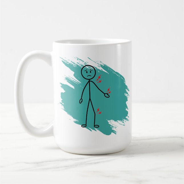 Joint Pain Autoimmune Humour Custom Condition Mug (Left)