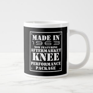 Joint Replacement Mug: CUSTOMIZABLE Year & Part! Large Coffee Mug