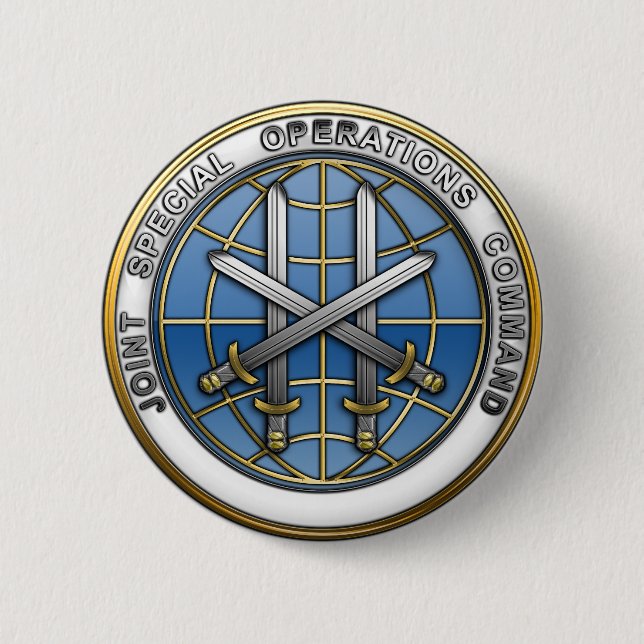 Joint Special Operations Command 6 Cm Round Badge (Front)