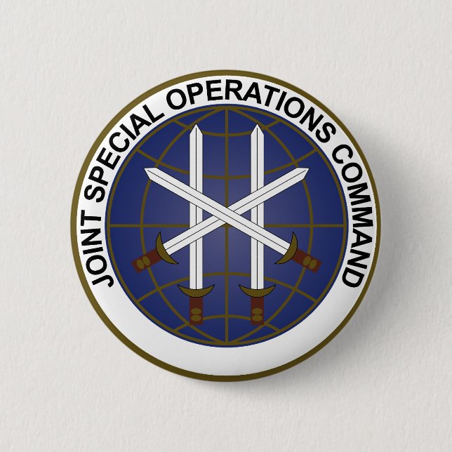 Joint Special Operations Command  JSOC 6 Cm Round Badge (Front)