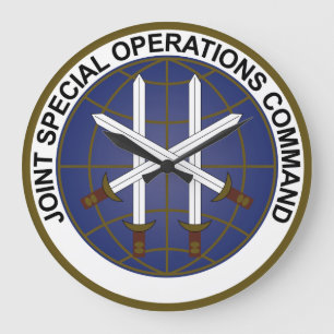 Joint Special Operations Command JSOC Large Clock