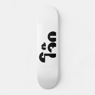 Jok (Thai Rice Porridge / Congee) Pun Wordplay Skateboard