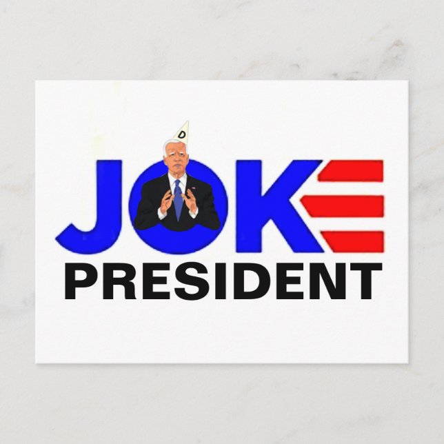 Joke Biden Postcard (Front)
