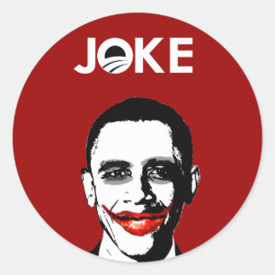 JOKE CLASSIC ROUND STICKER