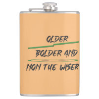Joke message about age graphics and words
