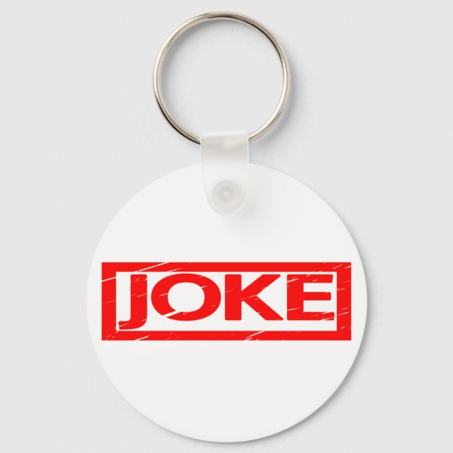 Joke Stamp Key Ring (Front)