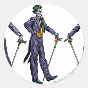 Joker - All Sides Classic Round Sticker