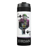 Joker and Batman Spade Playing Card Illustration