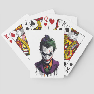 Joker design  playing cards