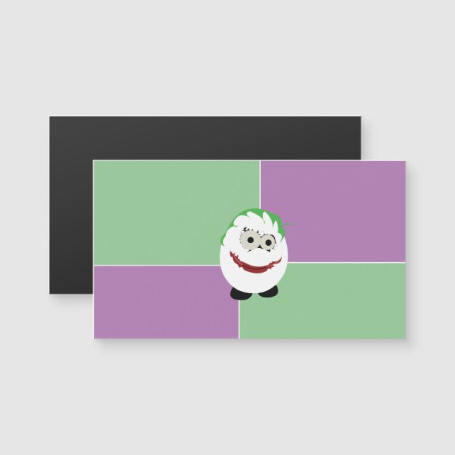 Joker Egg Magnetic Business Cards (Front/Back)