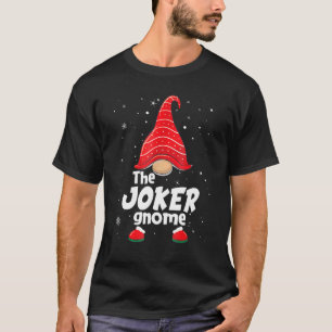 Joker Gnome Matching Family Group Christmas Party T-Shirt