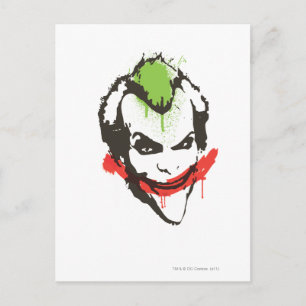 Joker Graffiti Postcard