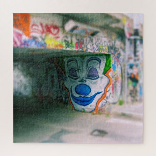 Joker Graffiti -Street Art - 20x20 -676 pc Jigsaw Puzzle