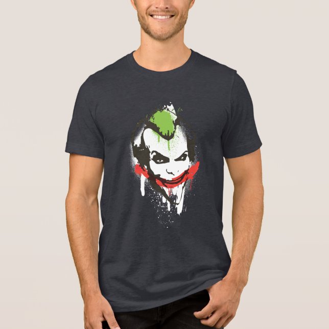 Joker Graffiti Tri-Blend Shirt (Front)