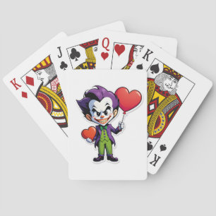 Joker in Love Playing Cards