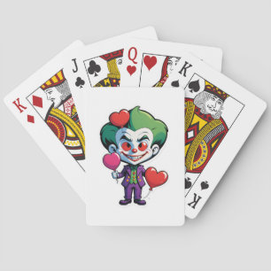 Joker in Love" Playing Cards