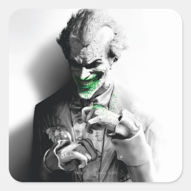 Joker Key Art Square Sticker (Front)