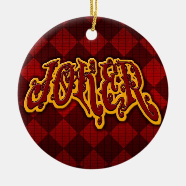 Joker Ornament (Front)