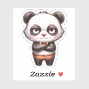 joker panda,funny panda