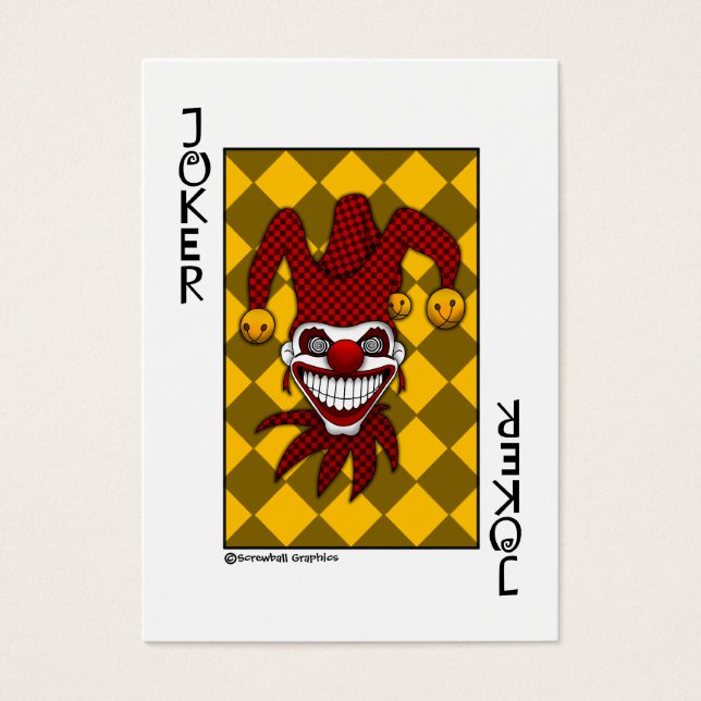 Joker Playing Card (Front)