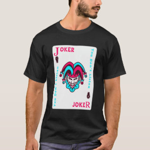 Joker Playing Card Aesthetic Jester T-Shirt