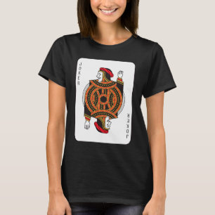 Joker Playing Card Halloween Costume T-Shirt