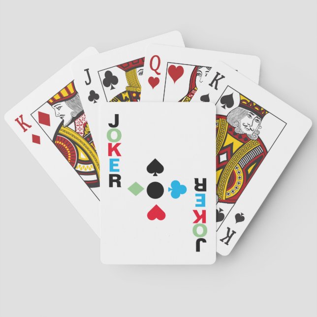 joker playing cards (Back)