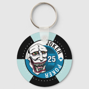 Joker Poker Keychain