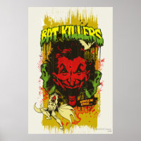 Joker Retro Comic Book Montage