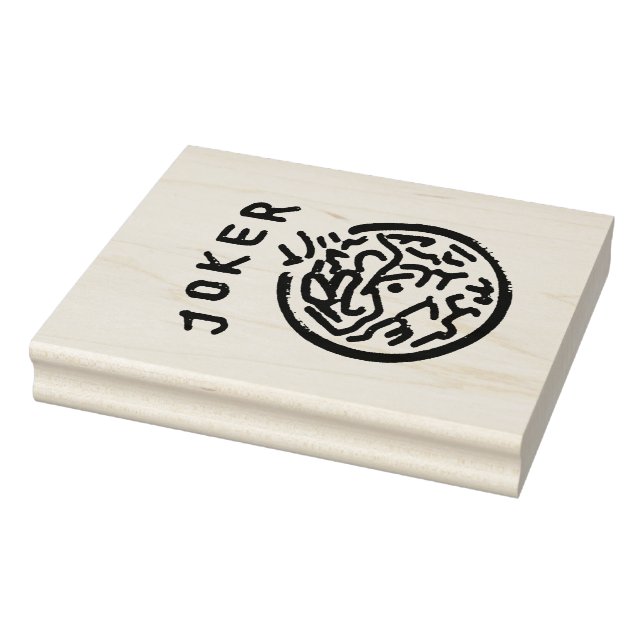 Joker Rubber Stamp (Stamp)