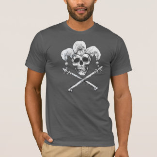 Joker skull and crossbones T-Shirt