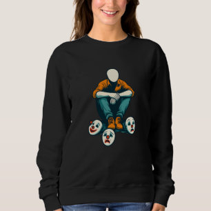 Joker Style Multi-Face Hoodie Psychedelic Fashion