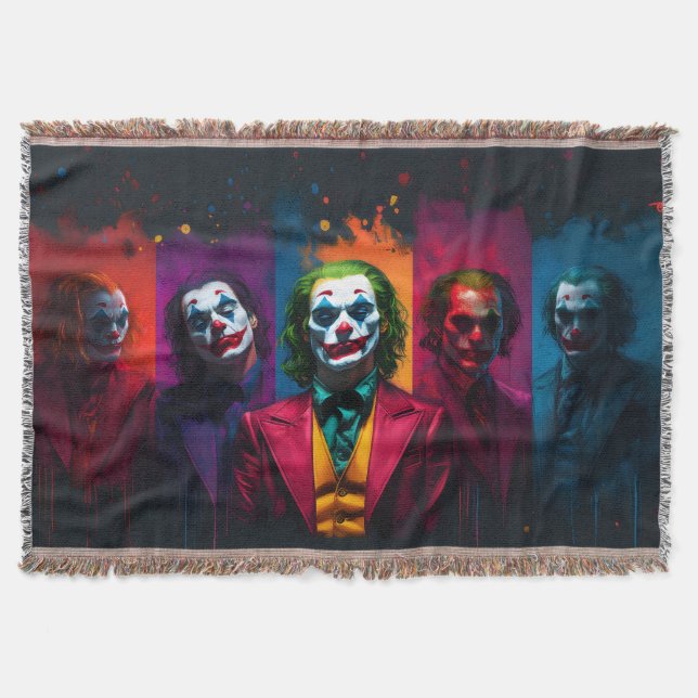 Joker Throw Blanket (Front)