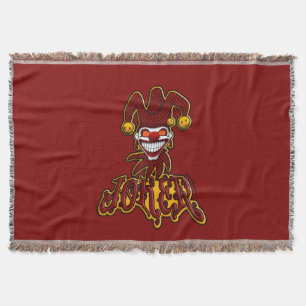 Joker Throw Blanket