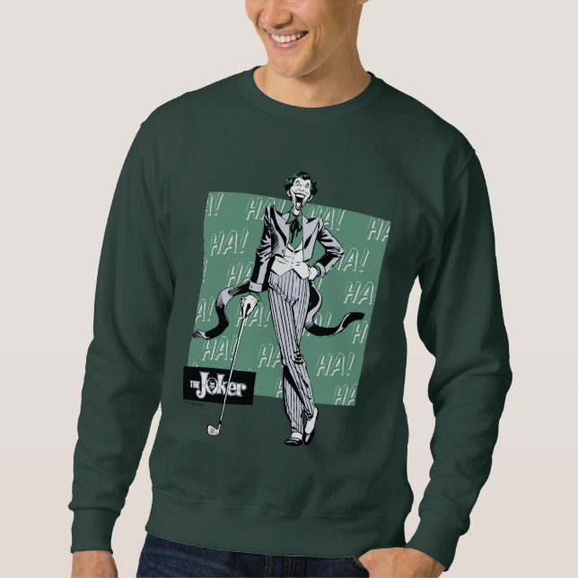 Joker With Golf Club Sweatshirt (Front)