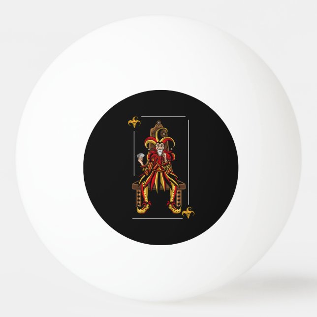 Jokers Wild Ping Pong Ball (Front)