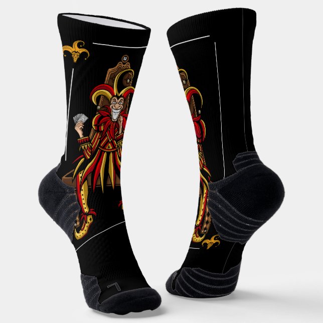 Jokers Wild Socks (Angled)