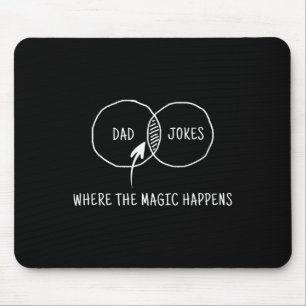 Jokes Where The Magic Happens 1 Mouse Pad