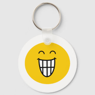 Joking around Smiley face Key Ring