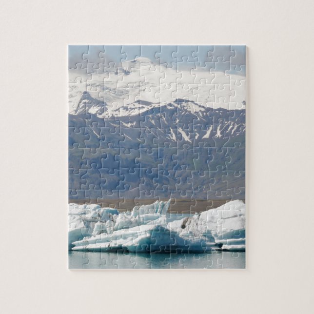 Jokulsarlon Iceland Puzzle (Vertical)