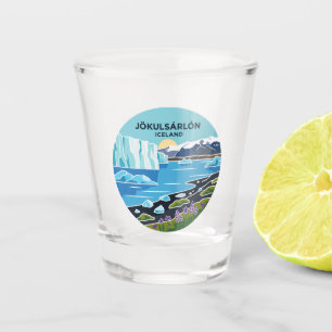 Jökulsárlón Iceland Shot Glass