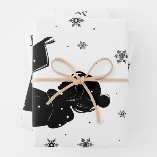 Jólabókaflóð – Icelandic Book Flood, Gift Wrapping Paper Sheet